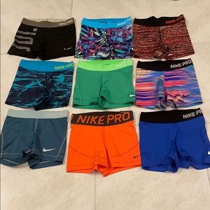 Nike Pro athletic shorts, SOLD SOLD SOLD